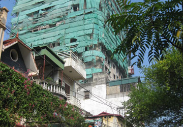 Xây không phép bị phạt 500 triệu đồng